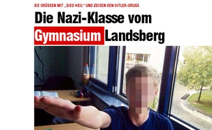 Le site internet du quotidien allemand Bild qui a révélé le scandale.