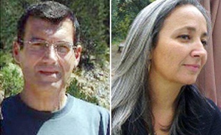 Photos non datées de Xavier et Agnès Dupont de Ligonnès.