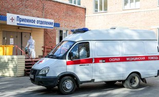 Un hôpital en Russie.
