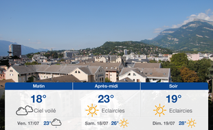 Météo Chambéry: Prévisions du jeudi 16 juillet 2020