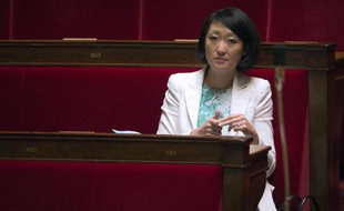 Fleur Pellerin, la secrétaire d'Etat chargée de la Promotion du tourisme, le 20 mai 2014 à l'Assemblée nationale