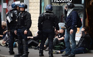 Manifestation du 19 mai à Nantes / AFP PHOTO / JEAN-SEBASTIEN EVRARD