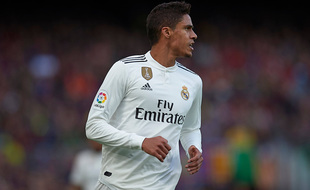 Raphael Varane face au Barça