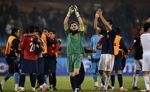 L'espagne fait le boulot et se qualifie après sa victoire sur le Chili, 2-1, le 25 juin 2010
