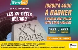 Il ne vous reste plus que quelques jours pour obtenir des bonus Genybet 
