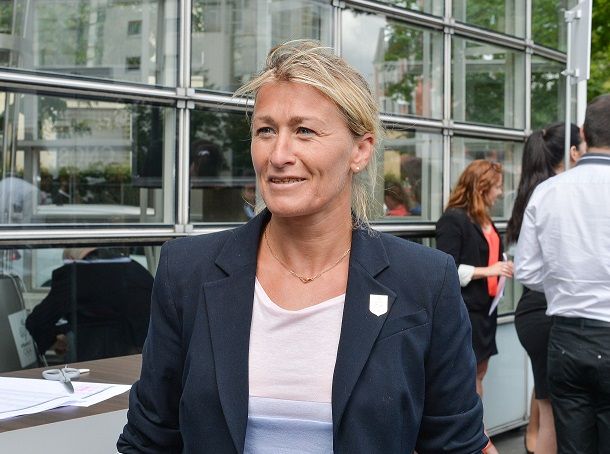 Frédéric Jossinet, directrice du football féminin à la FFF. 