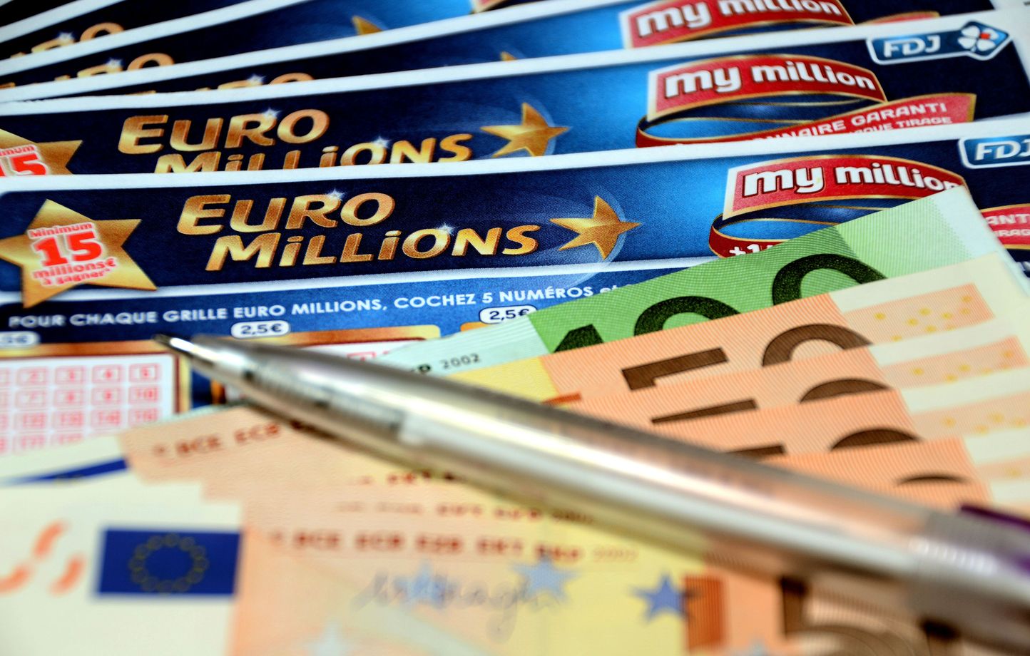 Des tickets d'Euromillions (illustration)