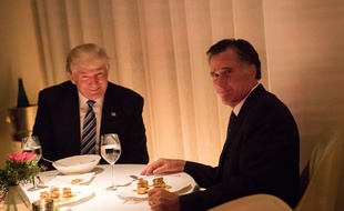 Mitt Romney a rencontré Donald Trump, faisant pleuvoir les critiques des internautes