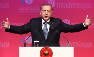 Le Président turc Tayyip Erdogan à Ankara en juin 2015.