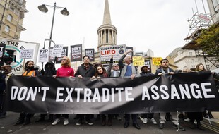 Des manifestations de soutien à Julien Assange ont eu lieu samedi.