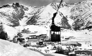 Le téléphérique de Las Donnas a été inauguré en janvier 1937