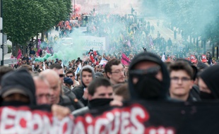La manifestation du 17 mai à NantesSEBASTIEN SALOM-GOMIS/SIPA/1605171707