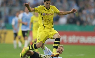 Le meneur de jeu arménien de Dortmund, Henrikh Mkhitaryan, le 24 septembre 2013 à Munich