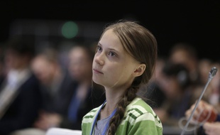 Greta Thunberg pendant la COP25 qui a eu lieu à Madrid, en décembre 2019.