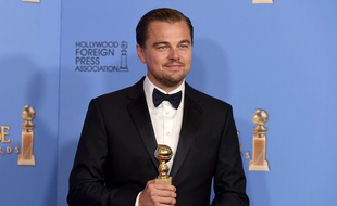Leonardo DiCaprio a reçu le Golden Globe du meilleur acteur dans un film dramatique pour «Revenant».