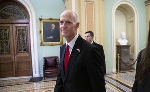 Le gouverneur républicain de Floride Rick Scott (en photo) a été élu au Sénat face au démocrate Bill Nelson.