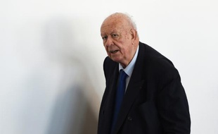 Le maire Jean-Claude Gaudin le 9 novembre 2015 Marseille