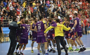 L'équipe actuelle du HBC Nantes.