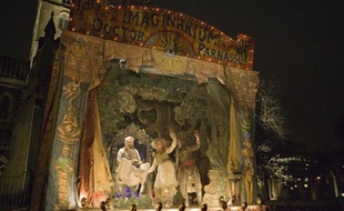 Capture d'écran du site officiel de "The Imaginarium of Doctor Parnassus", le film de Terry Gilliam présenté hors compétition