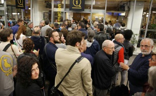 La panne a déclenché une belle pagaille, notamment à la gare Montparnasse