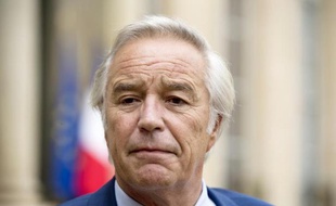 Le ministre français du Travail François Rebsamen, le 7 octobre 2014 au palais de l'Elysée à Paris