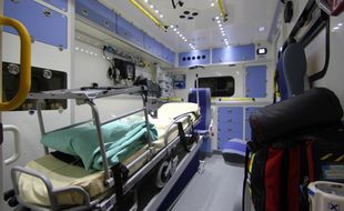 Illustration d'une ambulance de secours du Samu, ici à Rennes.