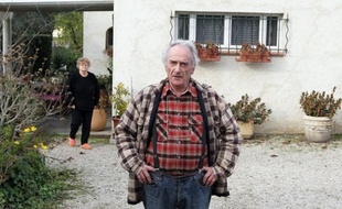 Pierre Le Guennec, et sa femme, le 29 novembre 2010 à Mouans-Sartoux