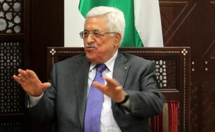 Le président palestinien Mahmoud Abbas, le 12 août 2014 à Ramallah