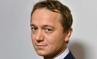 Maël de Calan, candidat à la présidence du parti Les Républicains, le 10 octobre 2017 à Paris