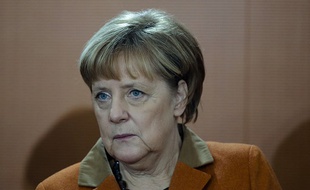 La chancelière allemande, Angela Merkel
