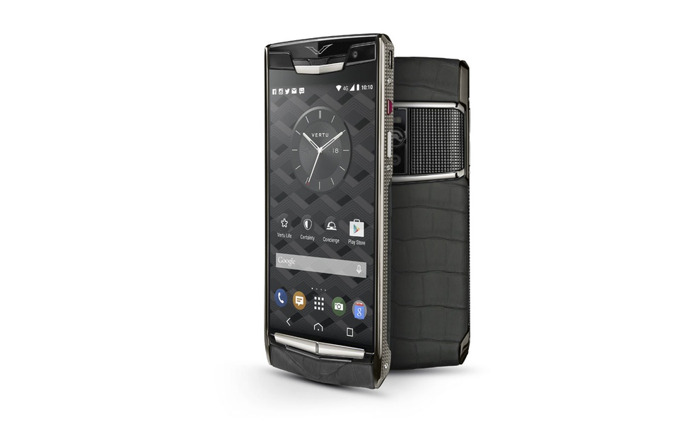 vertu lance  smartphone haut de gamme   euros