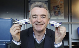 Micheal O'Leary, le patron de la compagnie aérienne Ryan Air.