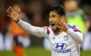 Nabil Fékir, le 20 octobre 2014 à Gerland.