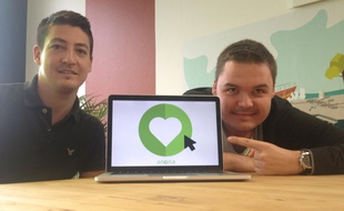 Morgan Nguyen et Frédéric Ollier, les deux fondateurs.