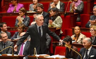 Jean-Marc Ayrault à l'Assemblée nationale, le 12 mars 2013.