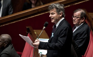 Le député du Nord Fabien Roussel à l'Assemblée nationale, le 3 avril 2018.