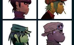 Jaquette de l'album culteDemon Days du groupe Gorillaz