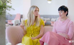 L'actrice Gwyneth Paltrow et la directrice commerciale de Goop, Elise Loehnen, dans la série controversée «The Goop Lab» diffusée sur Netflix