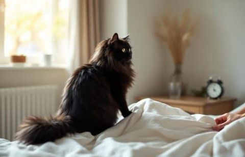 Votre chat vous tire du lit chaque matin ? Les raisons cachées derrière ce réveil matinal