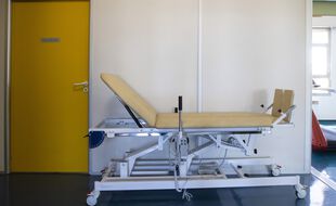 Un brancard dans un hôpital, ici à Nice. (illustration)