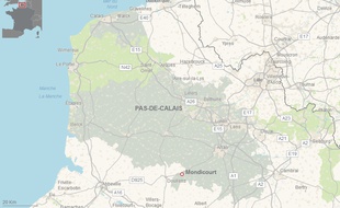 La commune de Mondicourt, dans le Pas-de-Calais.