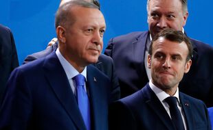 Erdogan et Macron (Archives)