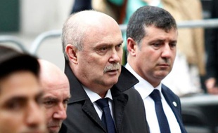 Le ministre turc des Affaires étrangères Feridun Hadi Sinirlioglu le 23 octobre 2015 à Vienne