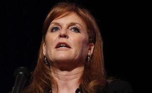 Sarah Ferguson, la Duchesse d'York, lors de la cérémonie d'ouverture du BookExpo America à New York, le 26 mai 2010.