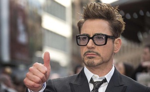 Robert Downey Jr à Londres, le 18 avril 2013.