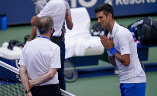 Novak Djokovic a beau parlementer, il a été exclu de l'US Open 2020.