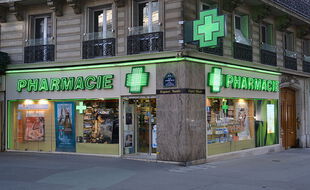 Une pharmacie (illustration).