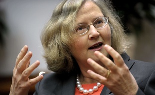 Elizabeth Blackburn en décembre 2009 à Stockholm.