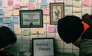 Des usagers du métro new-yorkais ont organisé une sorte de «thérapie» pour mettre des mots sur ce qu'ils ont vécu.
