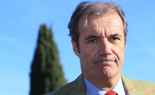 Luc Jousse, maire UMP de Roquebrune-sur-Argens (Var), le 5 décembre 2013. Il a été suspendu.